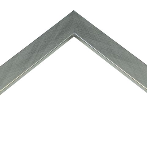 Brushed Silver frame corner